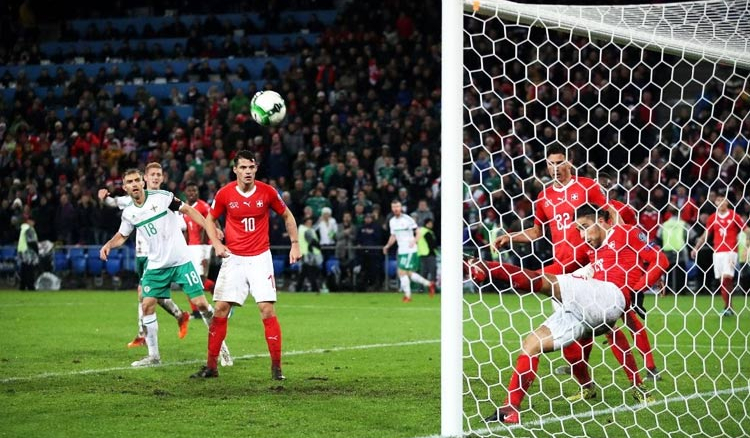 De-Gea’s rare howler helps Switzerland to equalize against Spain