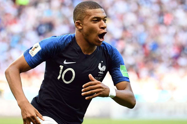 #3.KylianMbappe(France)