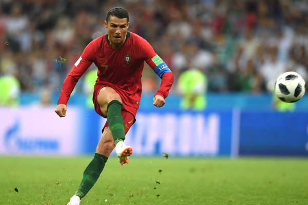 #1.CristianoRonaldo(Portugal)