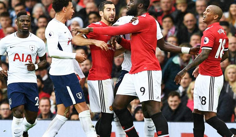 Ashley Young and Dele Alli bury the hatchet before World Cup