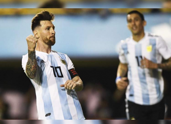 Lionel Messi bags a hat-trick in World Cup warm-up match