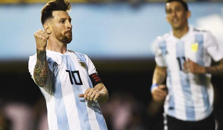 Lionel Messi bags a hat-trick in World Cup warm-up match