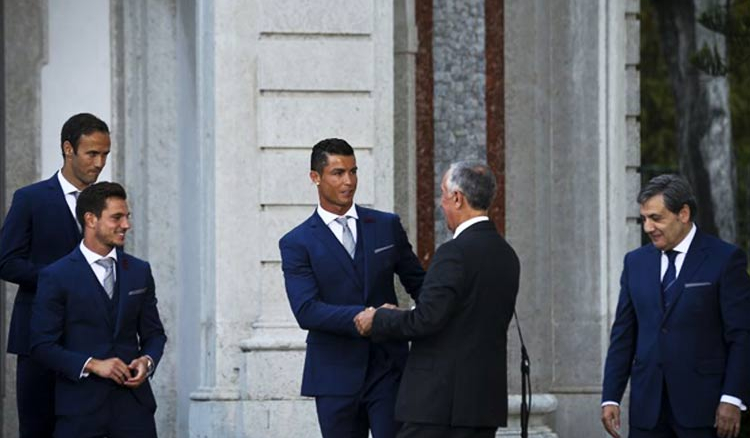 CristianoRonaldoandteamacclaimedbyPortugal’sPresident