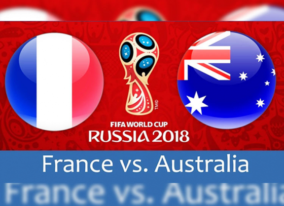 A Match Of Intimidation Between France And Australia