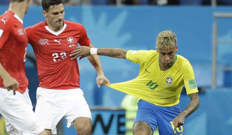 Neymar and co. held by Switzerland