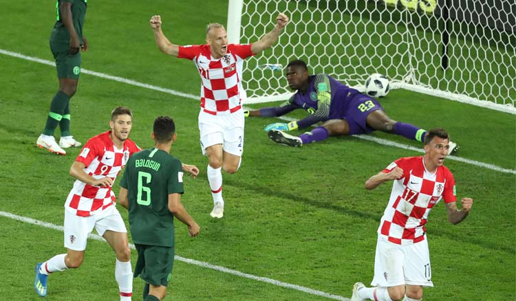 Modric leads by example as he seals win for Croatia against Nigeria