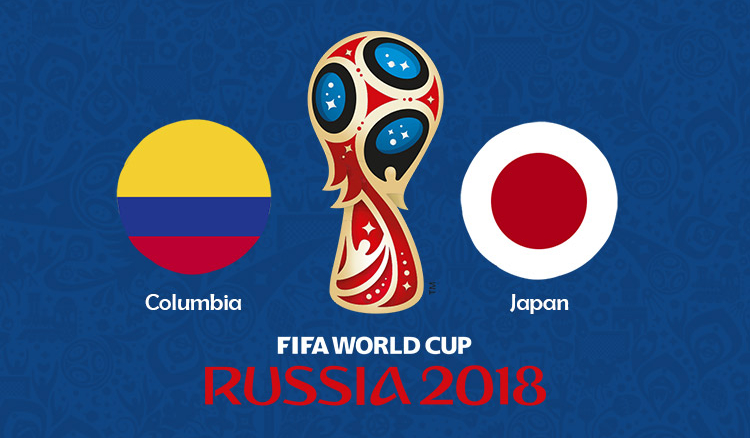 First match between Colombia vs Japan