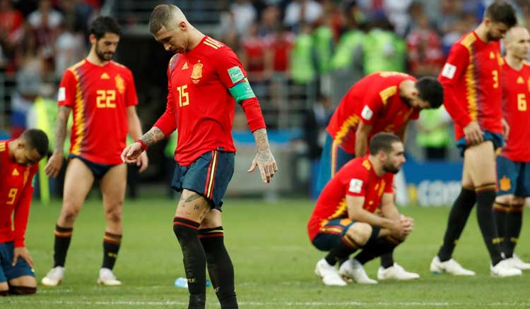 Spain’sworldcupdreamscomecrashingdowninRussia