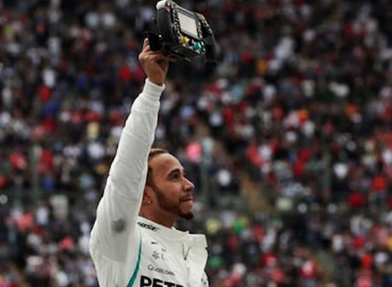 Hamilton extends legacy, claims fifth F1 title