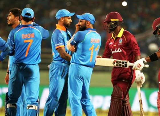 India Demolishes West Indies By 224 Runs