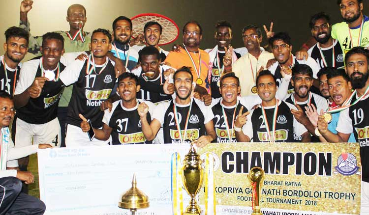 Mohammedan Sporting Club Bags Bordoloi Trophy