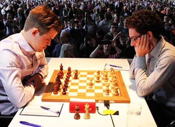 Carlsen Frustrated