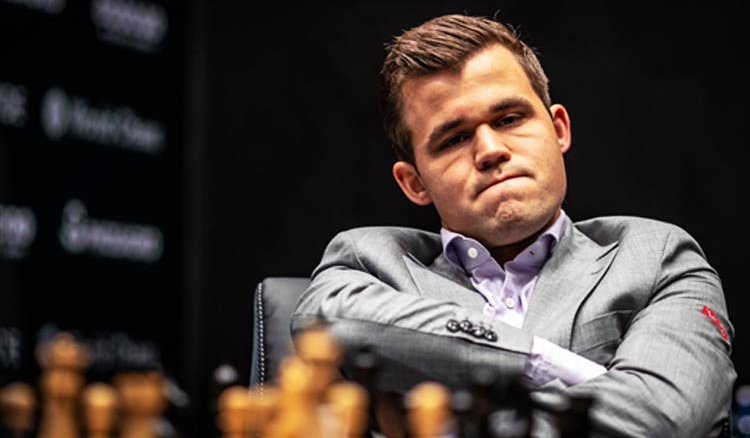 Carlsen, Caruana Set Record For Longest Draw Streak