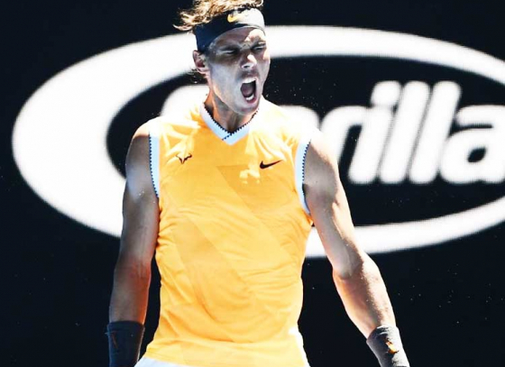 Nadal blazes through to the second round of Australian Open