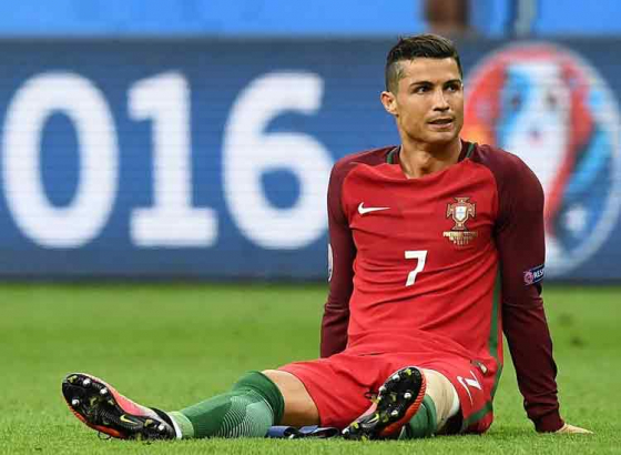 CR7 Suffers Thigh Injury As Portugal Settles For Draw