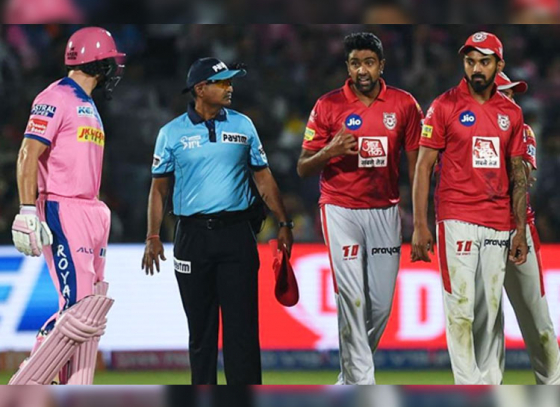 Ravichandran Ashwin ‘mankaded’ Jos Buttler in IPL 2019