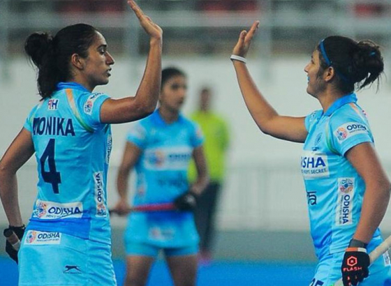 Indian Women’s Hockey team draws the match with Malaysia after a thrilling game play