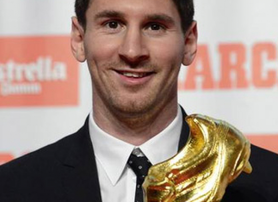 Lionel Messi honoured with Golden Boot who sails past Cristiano Ronaldo