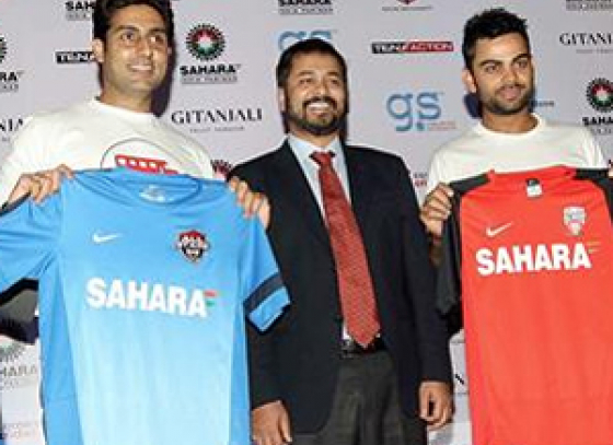 Abhishek Bachchan will do everything to popularise football in India. What an idea!