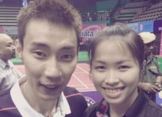 Lee Chong Wei & Ratchanok Inthanon celebrated glorious victory in the India Open series