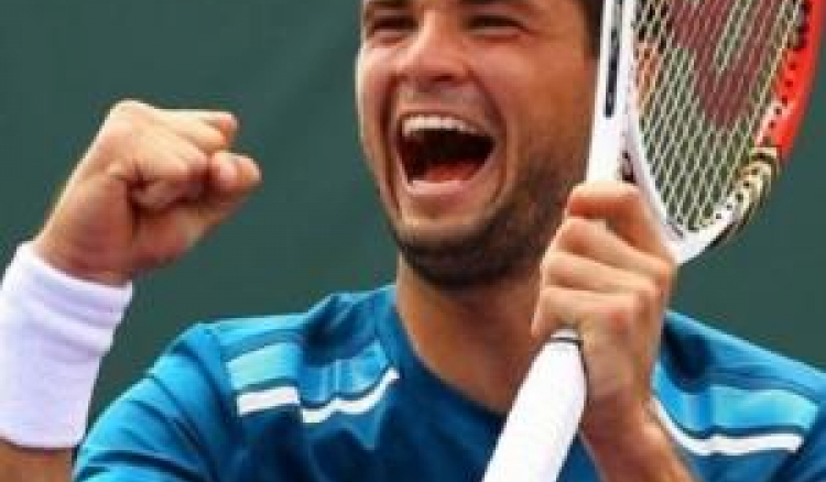 Grigor Dimitrov hammered Novak Djokovic in the second round of the Madrid Open