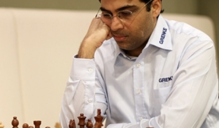 Norway Chess 2013: Viswanathan Anand confidently outwitted Jon Ludvig Hammer to crash into the joint second spot