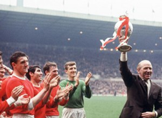 Matt Busby managed to recover the lost glory of Manchester United after ten years