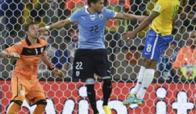 Brazil won over Uruguay by 2-1 to march into the Confederations Cup final