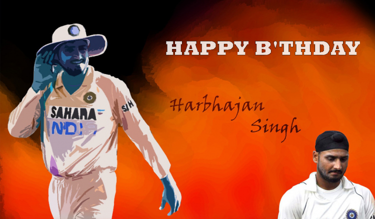 Happy B'thday Harbhajan Singh