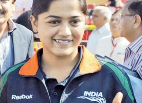 Indian shooter Lajja Gauswami clinched silver in the ISSF World Cup