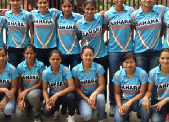 Junior Indian women hockey team left to participate in the FIH Hockey World Cup