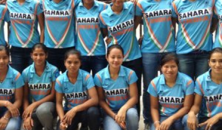 Junior Indian women hockey team left to participate in the FIH Hockey World Cup