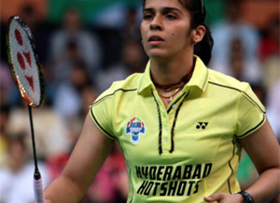 IBL: Saina Nehwal guided the Hyderabad Hotshots to a 3-2 victory over Mumbai Masters