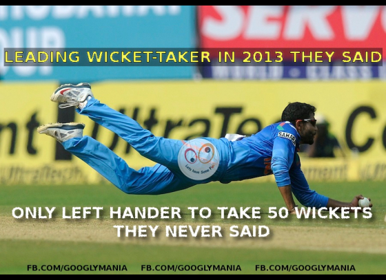 Top 10 wicket takers in ODI in 2013