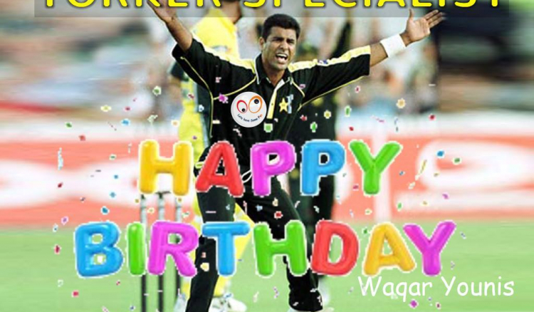 Happy Birthday Waqar Younis, Toe crushing Yorker specialist