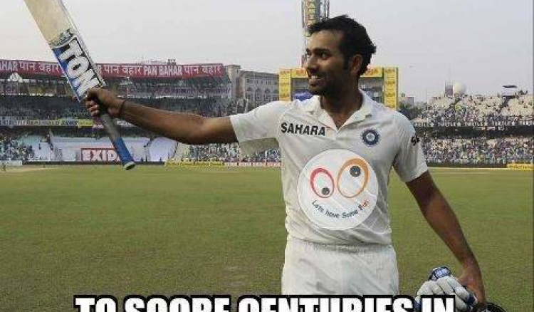 Rohit Sharma - Second Indian to Score Centuries in first two Test