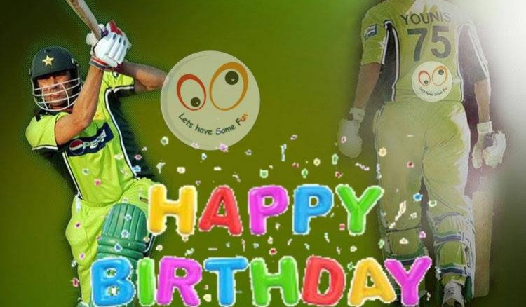 Happy B'thday Younis Khan