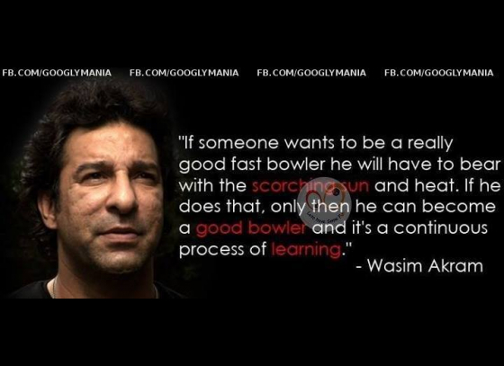 Is Wasim Akram Correct ?