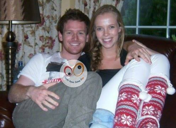 Eoin Morgan with his beautiful Girl Friend