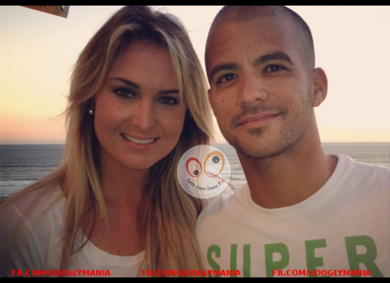 JP Duminy with his beautiful wife Sue Duminy