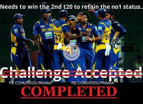 Sri Lanka retained No. 1 Rank in T20