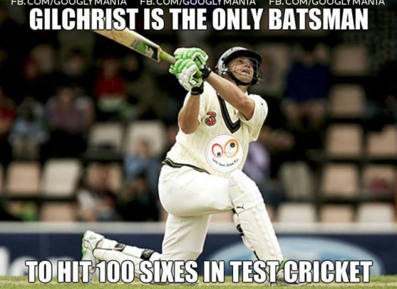 Top 10 Players To Hit Most Sixes In Test Cricket