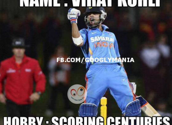 Virat Kohli - Habitual Century Maker