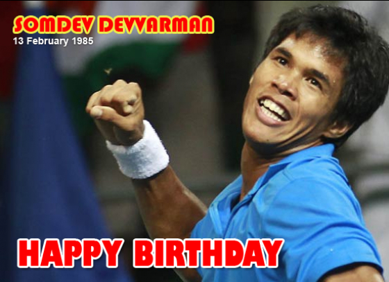 Happy Birthday Somdev Kishore Devvarman