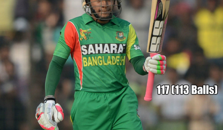 Mushfiqur Rahim Scored his 2nd ODI ton