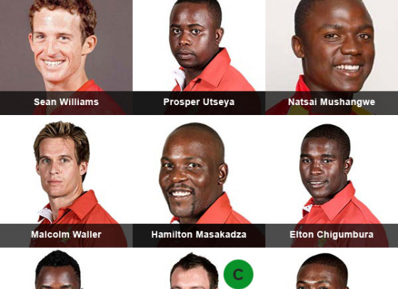 Zimbabwe Final Team for T20 World Cup 2014