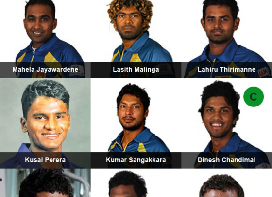 Sri Lanka Final Team for T20 World Cup 2014
