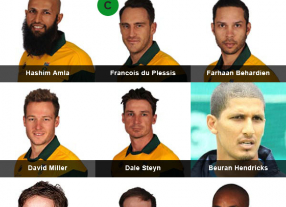 South Africa Final Team for T20 World Cup 2014