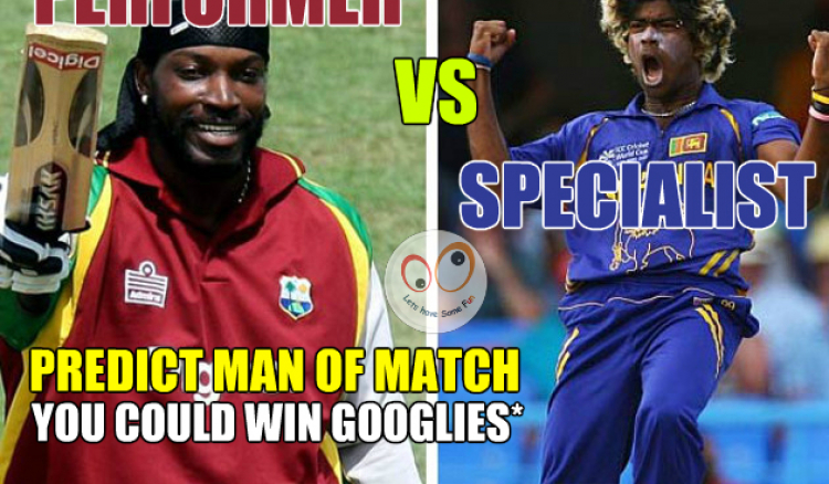 Predict Man of Match, Sri Lanka Vs West Indies