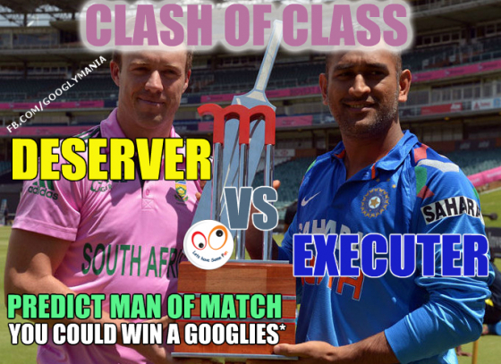 Predict Man of Match, India vs South Africa